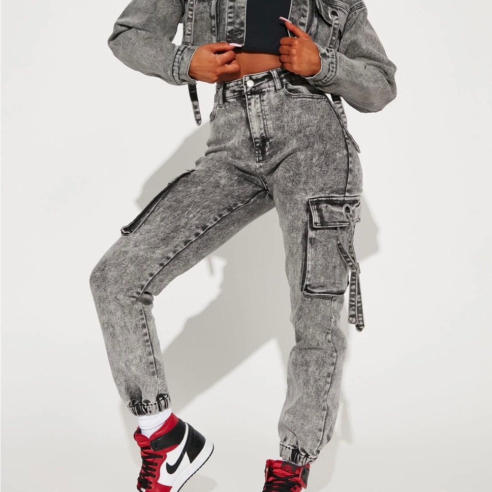 Cargo jogger jeans